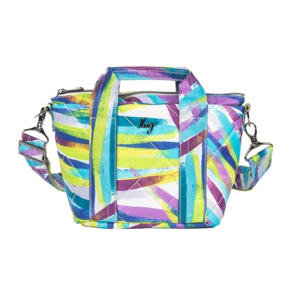 lug Handbags - Lug Dory Mini Crossbody Bag in Brushstroke Multi NWT